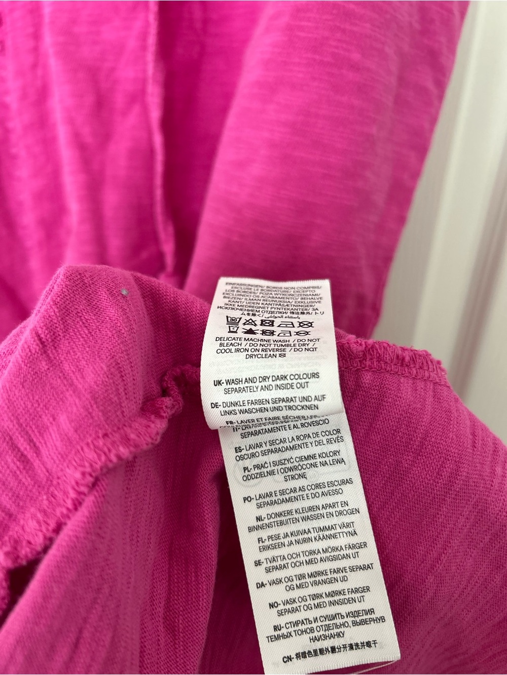 Boden Millie Pom Cotton Dress Long - Picture 14 of 14